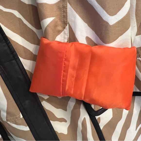 Isaac Mizrahi Giraffe Print Jacket Womens Size XL - Picture 4 of 11